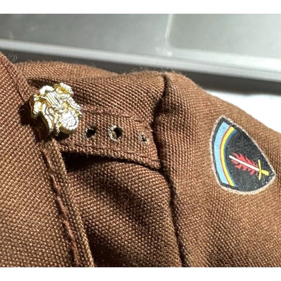 Hasbro GI Joe Custom Military  Poseable Action Figure Flocked Hair 90s 11.5” - Picture 10 of 12